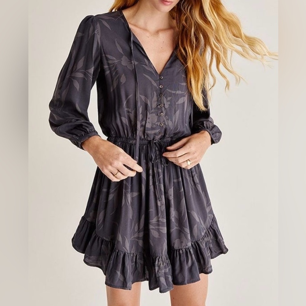 Z Supply Camila Mini Dress - Shadow NWT